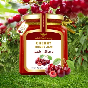 Honey with cherry